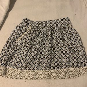 loft floral pattern skirt